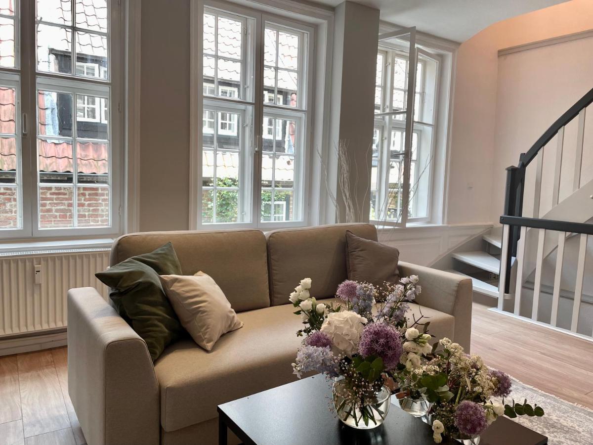 Ferienwohnung Marzipan - Im Herzen Der Altstadt, Historisches Gebaeude Mit Modernem Ambiente, W-Lan Lubeck Exterior photo
